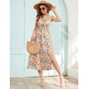 Meetjen Women's Casual Summer Dress Midi 2025 Floral Boho Dresses