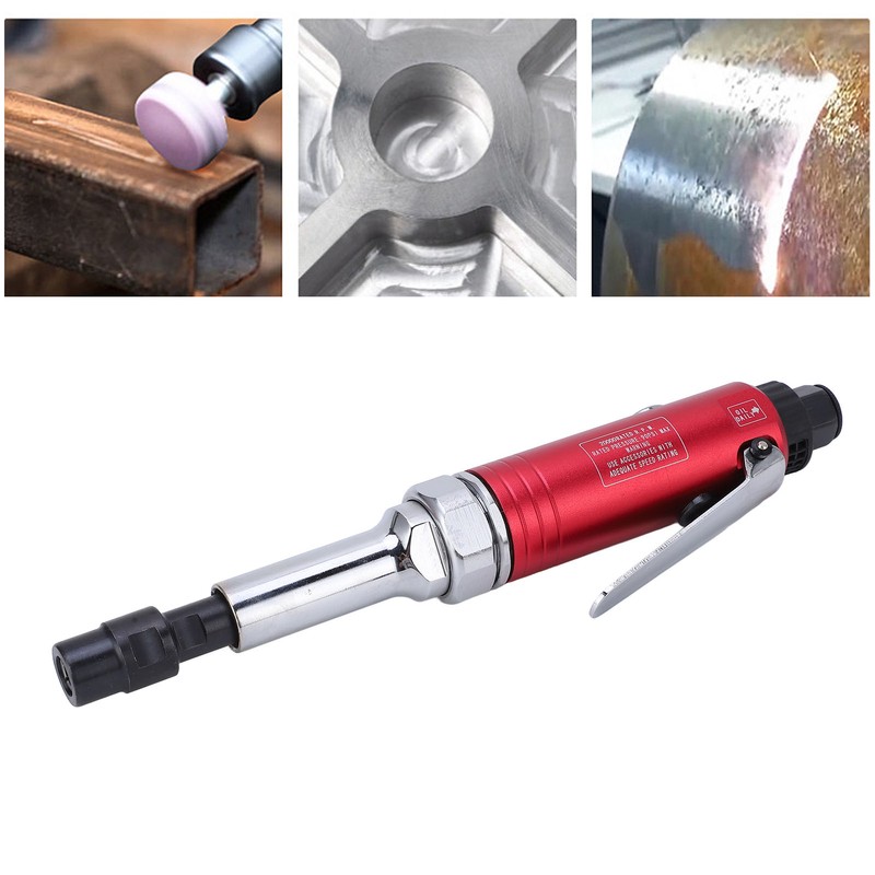 Air Die Grinder Aluminum Alloy 20000rpm 3mm 6mm Collet Straight