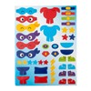 Fun Express Superhero Animals Sticker Scenes - 12 Pc