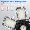 Aoretic LED Garage Lights 4 Pack -180W, 18000LM 6500K Led
