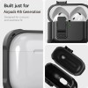 Olytop Airpods 4th Gen Case with Lock Clip Protective Hard