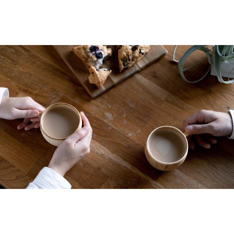 RIVERET RV-206W Coffee Cup, 8.5 fl oz (250 ml), Dishwasher