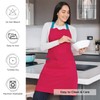 Encasa XO Adjustable Kitchen Apron with Pockets and Towel Holder