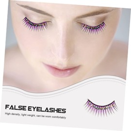 Baluue 5sets Dancing Stage False Lashes Lash Clusters Made of Material for Beauty 5pairs*5