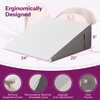 Wedge Pillow with Foam Top for Sleeping,Reading and Rest, 8