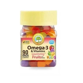 Naturelab Kids Omega 3 & Vitaminas 90 Gomitas Sabor Frutas