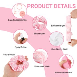 120 Pcs Spa Party Favors Supplies Bulk, Include Face Mask Mixing Bowl Set, Air Cushion Comb, Mirror, Headband, Scoop, Hair Bands, Cosmetic Bags, Face Wash Cloths for Spa Sleepover Birthday Party