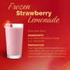 Monin - Strawberry Purée, Juicy and Sweet, Great for Sodas