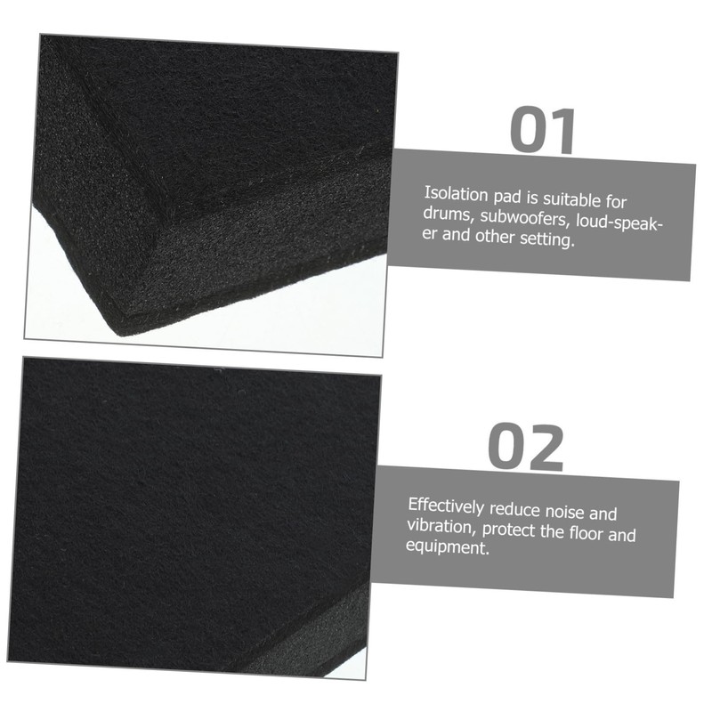 CORHAD Acoustic Foam Pad Sound Insulation for Equipment Speaker Isolation