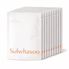 Sulwhasoo 설화수 윤조 마스크팩 10매 Sulwhasoo Concentrated Ginseng Mask Pack 10 Sheets