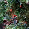 Dazzle Bright Red and Green Christmas Mini String Lights, 20FT