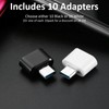 Big-E USB-C Female to USB 3.0 Male OTG (10Pack) Compatible