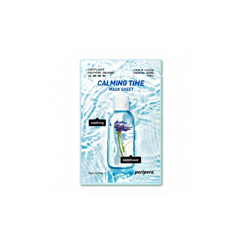 Peripera [Peripera]Calming Time Mask Sheet #2 Cornflower Soothing Calming (1ea)