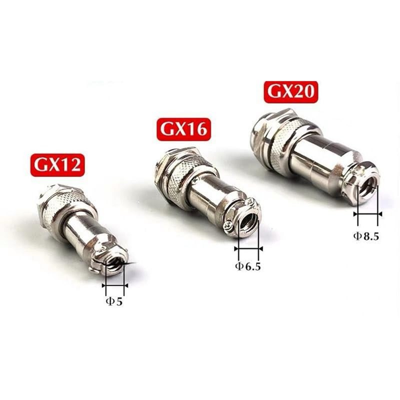 GX20 Aviation Connector 7 Pin, GX20 Circular Adapter Male Female