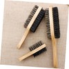 FOMIYES 2pcs Men's Beard Styler Bristle Brush Beard Comb Styling