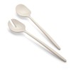 Guzzini - Tierra 106101156 Salad Servers 28 cm Milk White