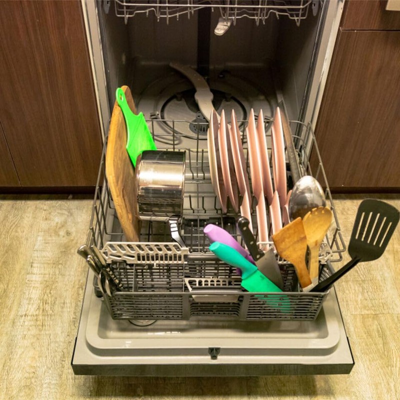 Original Dishwasher Plastic Cutlery Basket Tray For Bush BFSNB12B BFSNB12W