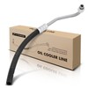 A-Premium Automatic Transmission Oil Cooler Line Hose Assembly Compatible with