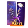 Rosa Led Lov Tornasol Regalo Mamá San Valentin Novia Caja