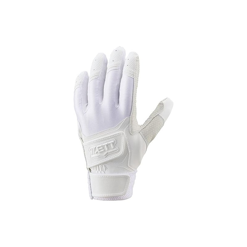 ZETT BG720HSA Baseball Batting Gloves, Non Slip, For High School