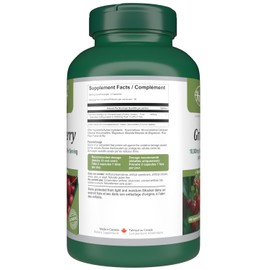 VORST Tart Cherry 10,000mg Raw Equivalent Per Serving | 3 x 180 Vegan Capsules | 3 Bottles