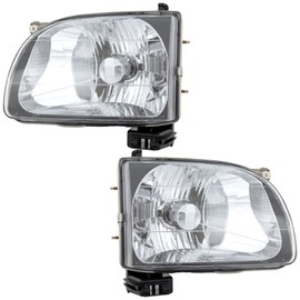 Garage-Pro Headlight Assembly Pair For Toyota Tacoma 2001-2004, Headlights Bulbs, Halogen With Bulb(s) Replaces# 8111004110 8115004110