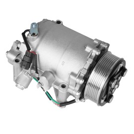 New AC Air Condition Compressor with Clutch for Honda CR-V (for EX/EX-L/LX Models Only) 2.4L 2007-2014, for Acura RDX 2.3L 2007-2012, for Honda Civic Si Model 2.4L 2012-2015