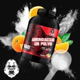 Aminoácidos Strong Protein 1kg Prentreno Varios Sabores                                                                                               