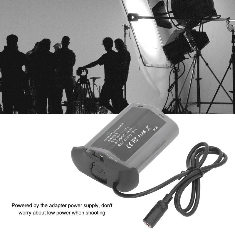 EN EL18 Dummy Battery Full Decoding AC Power Adapter Kit