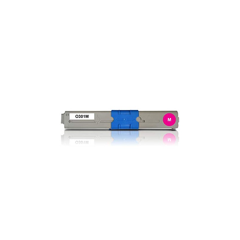 Toner Compatible with Oki 44973534 Magenta for C301 C301dn C321dn