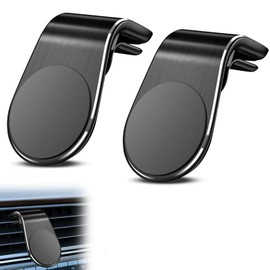 Mobile Phone Navigation Magnetic Bracket - 360° Rotatable Car Phone Mount, Strong Magnetic Mount for Any Device (2PCS Black)