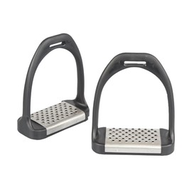 Shires Käsereibe, Kunststoff-Steigbügel mit Metallprofilen, 12,7 cm