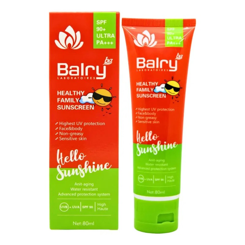Protector Solar Bloqueador Crema Alta Proteccion Uvb Balry