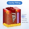 Niceful Silver Calcium Wound Dressing 4" x 4", Highly Absorbent