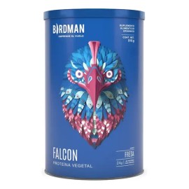 Proteina Birdman Falcon Organica Vegetal Sabor Fresa 510g                                                                                             