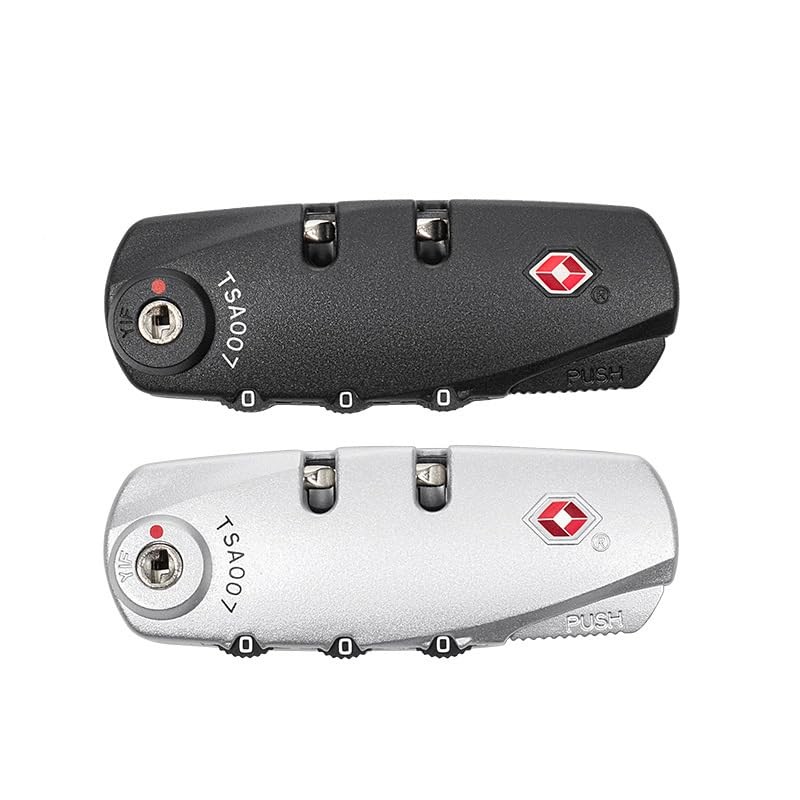 Suitcase Locks, 3-Digit Number Combination TSA 007 Suitcases Locks, TSA