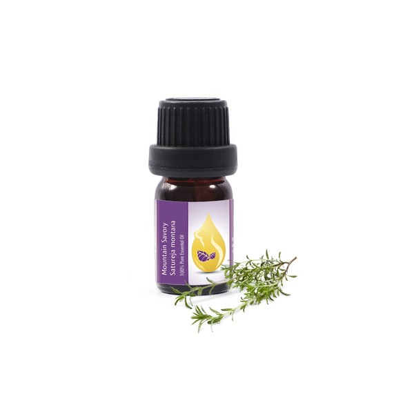 Mountain Savory Essential Oil (Satureja montana) 100% Pure (10ml (1/3 Fl oz) Therapeutic Grade, From Family Owned Farm, Best Value Mountain Savory Oil