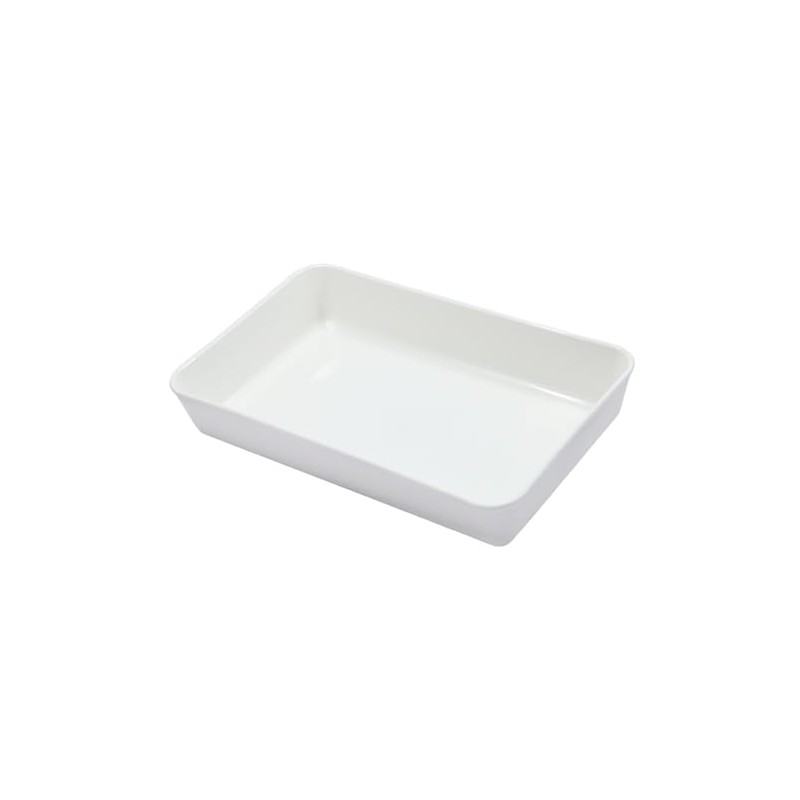 WITTKOWARE Pack of 3 Plastic Trays, 200 x 125 x
