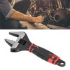 Ausla Adjustable 6 inch wrench, wide jaw, large opening, steel