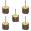 sourcing map 1.2 Inch Flap Wheels Shank Mounted Sanding Disc