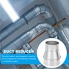 PATIKIL 4 Inch to 3 Inch Round Duct Reducer Increaser