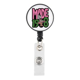 Lywjyb Birdgot Greek Sorority Pinkies Badge Reel Sorority Greek Sister Gift Sorority Pinkies Merch (08 Badge CA)