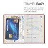 kwmobile 3 x Passport Plastic Protective Cover Black Multicoloured –