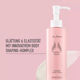 M. Asam Perfect Shape Cellulite Cream (200 ml) - Firming & Moisturising Body Cream Against Cellulite, Improves Elasticity of the Skin, with Hyaluronic Acid, Vitamin E & B3, Vegan Skin Care