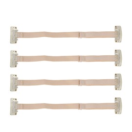 Bandas de Estiramiento Facial con Clips, 4 Bandas para el Cabello con Clips para Niñas, Horquillas Reutilizables, Bandas de Levantamiento Facial Invisibles, Correas de Parche
