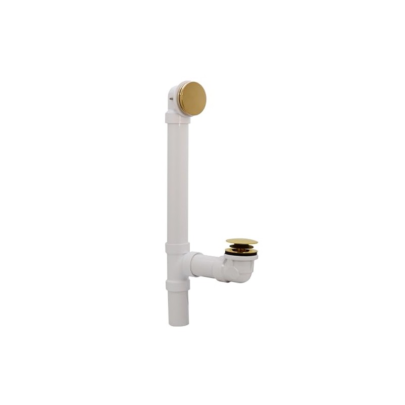 Westbrass 493244H-01 14" Sch. 40 PVC Bath Waste & Overflow