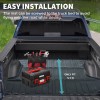 easypeasy_autoparts Tapete para caja de camioneta TPE para Toyota Tundra