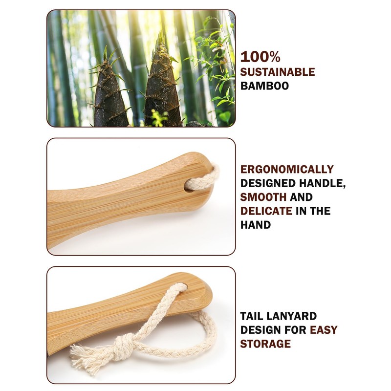 BEZOX Bamboo Pattern Floating Stone for Feet - Foot File