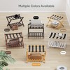 Morwdxef Set of 2 Fully Assembled Luggage Rack for Guest