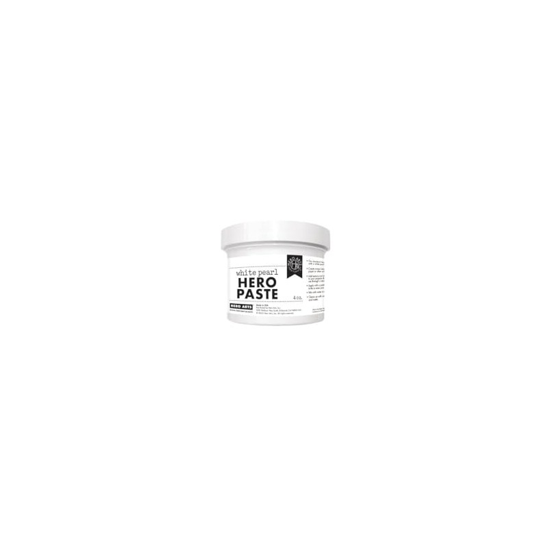 Hero Arts NK355 Hero Paste, White Pearl 4oz.